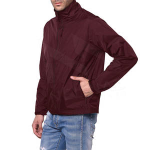 Chaqueta cortavientos impermeable para exteriores para hombre con capucha desmontable, cuello levantado, estilo callejero, cálida, a prueba de viento para invierno - Product Image 6