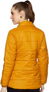 Chaqueta acolchada de invierno para mujer, bombardero informal con capucha y características a prueba de viento, chaqueta de esquí acolchada al por mayor del proveedor - Product Image 4