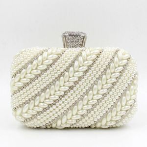Sac à main en résine écologique de luxe de haute qualité avec broderie artisanale en LUCITE USING LINKED, design personnalisable, meilleur prix - Product Image 2