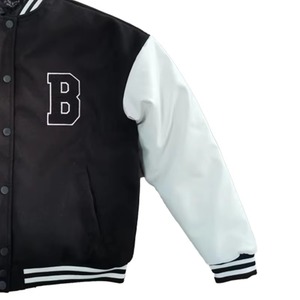 Chaqueta Varsity de Invierno Estilo Hip Hop, Diseño Nuevo 2022, Chaqueta Universitaria para Hombre con Bordado Personalizado - Product Image 6