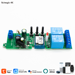 Interruptor Inteligente Universal Tuya de 2 Canales, 85-250V - Módulo de Relé con Control Remoto RF, Compatible con <span class=keywords><strong>Alexa</strong></span> y <span class=keywords><strong>Google</strong></span> Home - Product Image 2