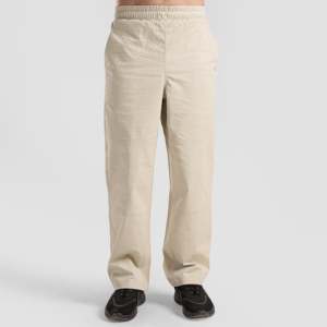 Pantalon de randonnée 100% coton (blanc cassé) avec logo personnalisable, coupe droite, fermetures éclair, design cargo tactique coloré, taille XL, en sergé tissé - Product Image 1
