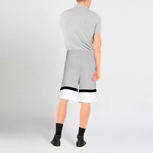 Pantalones cortos de verano con estampado personalizado para hombre, pantalones cortos de secado rápido para correr con lavado a la piedra y ácido con cintura elástica y patrón sólido - Product Image 3