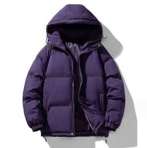 Chaqueta de Primavera con Cuello Redondo, Camuflaje, Color Sólido, Chaqueta Acolchada para Hombre, Impermeable, Cortavientos, Grosor Estándar, Mezcla de Algodón, Logotipo Frontal - Product Image 6