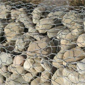 Kotak <span class=keywords><strong>Gabion</strong></span> keranjang isi batu <span class=keywords><strong>gabion</strong></span> kandang batu heksagonal pagar kawat berlapis PVC dinding penahan Las galvanis celup panas - Product Image 2