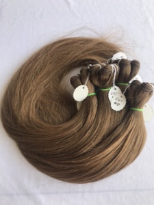 Extensiones de un solo donante, paquete recto Virgen del templo indio de visón Camboyano de primera calidad de 24 ''100% en color indio directo #8 - Product Image 3