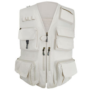 Gilet de pêche de qualité supérieure pour hommes, ceinture ajustable, respirant et doux pour la peau, gilet de pêche vierge pour hommes - Product Image 1
