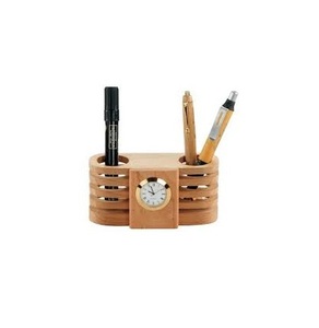 Soporte de madera para bolígrafos, Accesorios de escritorio y organizadores de escritorio, alta calidad, papelería, oficina, lápiz, escritorio - Product Image 5