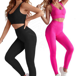 Ropa deportiva para mujer, conjuntos de 2 piezas, ropa de Yoga ecológica para mujer, conjuntos de Yoga para otoño e invierno, moda al por mayor para mujer - Product Image 5