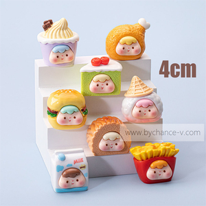 流行时尚卡通女孩迷你小雕像惊喜鸡蛋玩具收藏派对奖品教室奖励粉丝商品 - Product Image 3