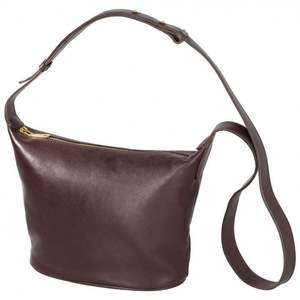 Sac à bandoulière Nume Mini en cuir vintage, motif géométrique, doublure authentique, fermeture éclair, été/hiver, boutique de cuir 18x26x7cm - Product Image 2