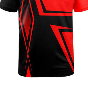 Polo à manches courtes de haute qualité, sublimation, coupe régulière, taille plus, respirant, polos à sublimation en vente - Product Image 4