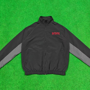 Two Tone Color Embroidery Lightweight Polyester Windbreaker Waterproof and Water Resistant Men's Jacket for Rain Protection - Product Image 1