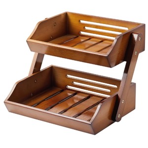 Cesta de frutas de madera hecha a mano más vendida, cestas de frutas multifuncionales de la mejor calidad personalizadas, cesta de madera de estilo moderno - Product Image 1