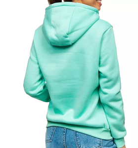 Sweats à capuche personnalisés en coton de couleur unie à prix de gros pour femmes respirant avec support Design personnalisé de qualité supérieure - Product Image 2