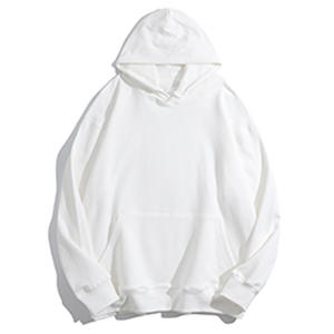 Vente en gros de sweat-shirts pour hommes en coton 100% surdimensionnés, couleur unie, sweat-shirts lourds pour l'automne et le printemps, confortables, logo personnalisé - Product Image 1