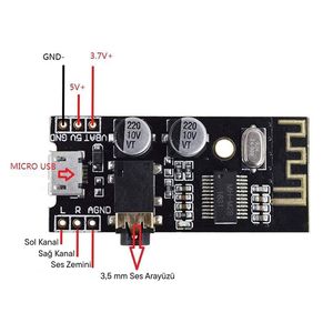 MH-MX8 para Módulo Receptor de Audio Inalámbrico Bluetooth 4.2 - Product Image 3