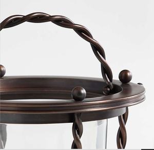 โคมไฟโมร็อกโกวินเทจสไตล์ย้อนยุคโลหะสไตล์คันทรี่เปลวไฟเปลวไฟตารางไฟสำหรับคริสต์มาส - Product Image 2