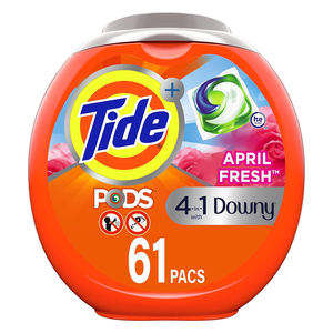 สำหรับ Tide pods แคปซูลซักผ้าเข้มข้น21จำนวนทำความสะอาดที่ดีเยี่ยมกลิ่นสดชื่นใช้งานง่ายไม่มีสูตรเลอะเทอะสำหรับห้องน้ำ - Product Image 1