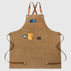 Venta caliente Unisex Camarero Delantal Cocina Bar Café Cocina Restaurante Delantal Personalizado - Product Image 3