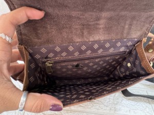 High Quality Custom Wholesale Hair On Hide Fur <b>Sling</b> Bag Western Cowhide Fur Leather Handbag Bohemian Women's Multi Uses Bag - Product Image 6