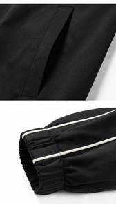 Chaqueta de chándal de sublimación de poliéster 100% superventas al por mayor con cuello levantado - Product Image 5