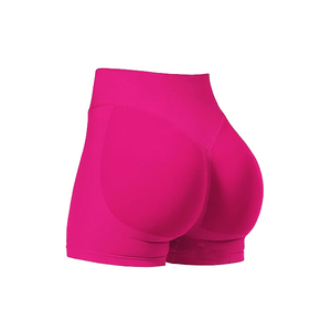 2025 Trendy Custom <b>Gym</b> <b>Shorts</b> Sports Fitness Workout Yoga Solid Color and Sublimated Plus Size Made of Spandex/Nylon - Product Image 1