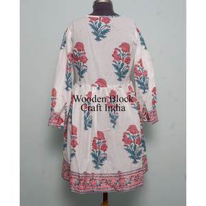 Robe en coton multicolores pour femmes avec cordon à glands et cordon réglable, élégance, fermeture éclair sur le devant, taille naturelle, robe lavable - Product Image 5