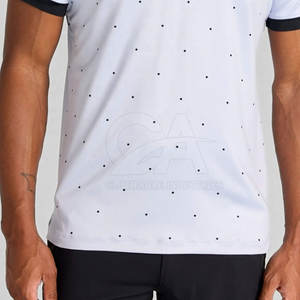 Camisetas de polo de golf de secado rápido Tarifa al por mayor 2025 OEM Logotipo personalizado Ropa de hombre Polo de golf Camisetas de manga corta - Product Image 5