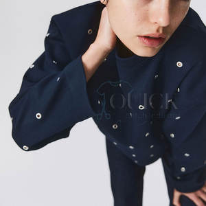 Sweat-shirt décontracté d'hiver sur mesure avec strass sur le devant, écologique, respirant, manches longues, vente en gros, logo personnalisé OEM - Product Image 5