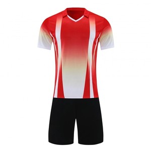 Maillots de football, ensembles uniformes, séchage rapide, personnalisables, vêtements d'équipe pour adultes, 100% polyester respirant - Product Image 5