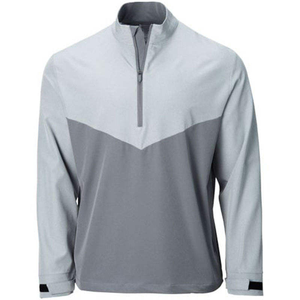 T-shirt à demi-zip personnalisé pour homme, à séchage rapide, pour le sport, la course à pied, pull-over, col droit, uni, polyester, imprimé - Product Image 4