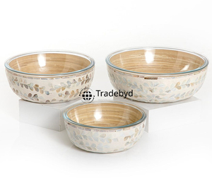 ชามเรซินตกแต่งบ้านไลฟ์สไตล์แบบพรีเมี่ยมชิ้นงานศิลปะทำด้วยมือสำหรับใช้ในการรับประทานอาหารและตกแต่งภายใน - Product Image 1