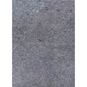 Alfombra Imara Abstracta Hecha a Mano con Lana y Viscosa, Gris y Negra, Tra-14742, para el Hogar, Pasillo, Sala de Estar, Rectangular, con Patrón de Rayas - Product Image 1