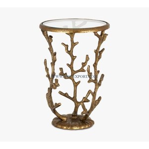 Table basse latérale ronde de conception standard meilleure vente à la main classique Unique nouvelle Table d'intérieur décorative pour la maison élégante - Product Image 3