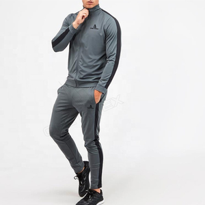 Chaqueta jersey con logotipo personalizado al por mayor, conjuntos para hombre, chándales en blanco para hombre, conjunto de chándal de poliéster y algodón, chándal para hombre - Product Image 4