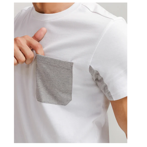 <b>Men</b> Solid Round Neck 100% cotton White And Black T-Shirt Regular Wholesale Custom <b>Men's</b> T Shirt - Product Image 2