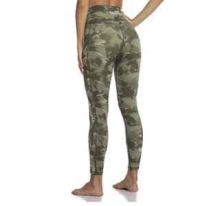 Athletic Sublimation <b>Leggings</b> for Women Custom Design <b>Gym</b> Pants Workout OEM Supplier - Product Image 6