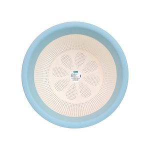 Panier égouttoir profond Hokori 3T8 avec trous de drainage fins, bord arrondi épais, passoire de cuisine pastel pour rincer les fruits - Product Image 5