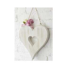 Adornos de madera de lujo para decoración del hogar, corazón colgante decorativo de temática clásica, lo mejor para Navidad y otras decoraciones festivas - Product Image 6