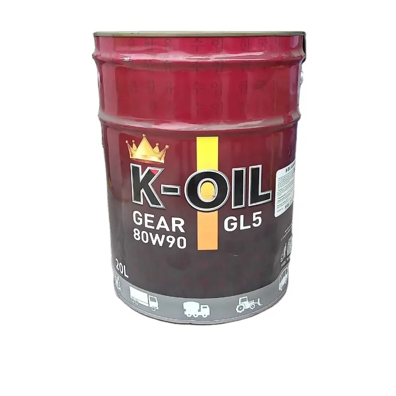 K-OIL GEAR GL-5 80W90, transmission oil and factory price use for manual transmission, from Vietnam manufacturer