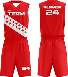 Maillots de basketball sans manches personnalisés 2025, écologiques, respirants, anti-humidité, séchage rapide, respectueux de la peau, uniforme - Product Image 1