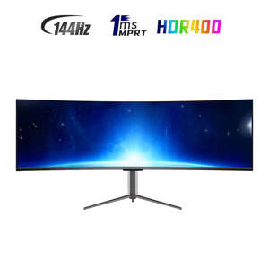 Monitor de Juegos LCD Curvo de 49 Pulgadas, Suministro de Fábrica, Resolución 5K, 120Hz, HDR, 1ms, Pantalla Ancha para Juegos de PC - Product Image 6