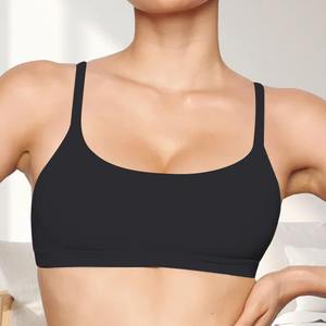 Women Sexy Seamless Bra Deep Wireless Push Up Bra <b>Soft</b> Comfortable Daily Wear for Large Chest - Product Image 4