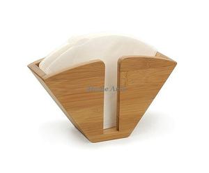 ที่ใส่กระดาษเช็ดปากแบบไม้และเหล็กที่ใส่กระดาษทิชชู่ขนาดปรับแต่งได้ดีไซน์ไม่เหมือนใคร - Product Image 4