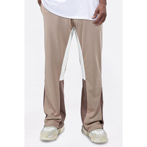 กางเกงผ้าย้อมสีพื้นสำหรับผู้ชายกางเกงสำหรับผู้ชายกางเกงกันยับพลัสไซส์ระบายอากาศได้แบบลำลอง - Product Image 2