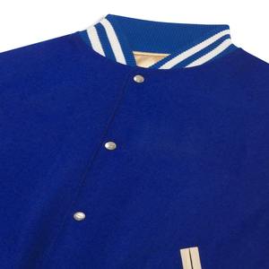 OEM personalizado 100% lana chenilla bordado Vintage Universidad inspirado Varsity bombardero chaqueta hombres de talla grande invierno temporada piel - Product Image 3