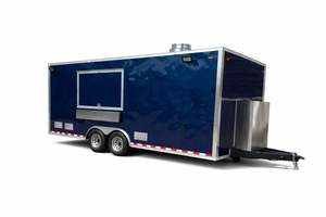 Camion Remorque Mobile Authentique avec Alimentation Intégrée, Garantie de 2 Ans, Conçu pour le Succès des Restauration Rapide, Construction Robuste, Design Moderne, Prêt à l'Emploi - Product Image 1