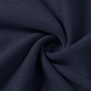 Nouveau gros bonne qualité Polyester couleur unie pull pull hommes col rond épais printemps chandails - Product Image 4
