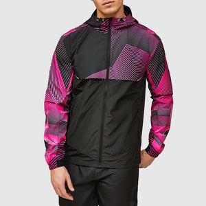 Conjunto Deportivo Cortavientos de Secado Rápido, Hecho a Medida, Elegante y Cómodo, Chaqueta Cortavientos y Pantalones Cortos para Hombre - Product Image 2